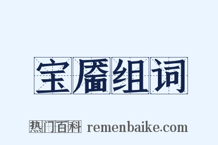 宝靥组词是什么意思的图片